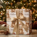 Search for kids christmas wrapping paper Bear