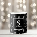 Search for white snowflake mugs Xmas