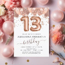 Search for letter a invitations rose gold
