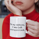 Search for defense mugs Sarcasm