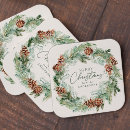 Search for christmas coasters Pine cones