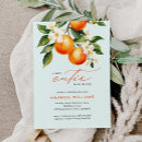 Search for clementine invitations Watercolor