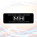Search for masculine return address labels Black and white