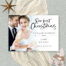 Search for first year married christmas cards Modern