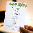 Search for vino before vows invitations Rose