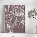 Search for botanical line art posters Flower