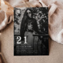 Search for elegant 25th birthday invitations Minimalist