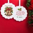 Search for gold bell christmas tree decorations Xmas