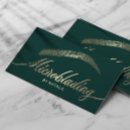 Search for dark green and gold Typography