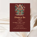Search for tea christmas invitations Holiday brunch