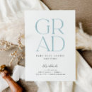 Search for light blue and white invitations Minimalist