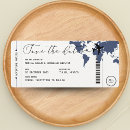 Search for adventure save the dates Navy blue