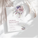 Search for purple and rose gold wedding invitations Roses