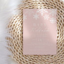 Search for snowflake baby girl shower invitations Baby its cold outside