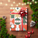 Search for mid century christmas wrapping paper Mod