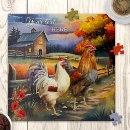 Search for rooster puzzles Colourful