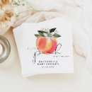 Search for peach fruit napkins Gender neutral