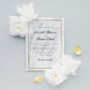 Search for marble wedding invitations Gold foil