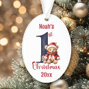 Search for teddy christmas tree decorations Grandson