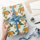 Search for clementine wrapping paper Watercolor
