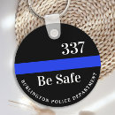 Search for badge key rings Law enforcement