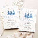 Search for christmas baby boy shower invitations Watercolor