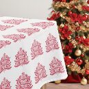 Search for christmas tree tablecloths Red