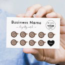 Search for coffee shop customer loyalty cards Free drink