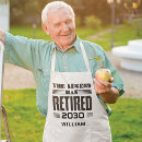 Search for retired aprons retirement