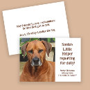 Search for santas little helper cards Dog
