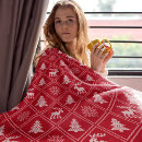Search for christmas knit blankets Modern