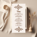 Search for country western wedding menus Rodeo
