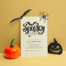 Search for unique halloween invitations Spider