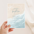 Search for beach christening invitations Gender neutral