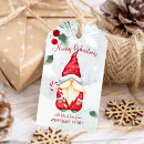 Search for christmas gnome gift tags Snowflakes