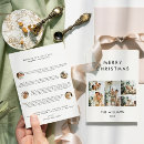 Search for year in review christmas cards Classic family newsletter