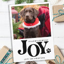 Search for paw print christmas cards Joy