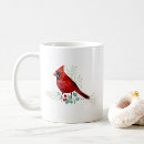 Search for cardinal bird mugs Watercolor