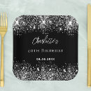 Search for sweet 16 plates Glitter