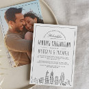 Search for philadelphia skyline invitations Black and white