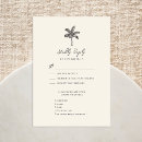 Search for destination rsvp cards Palm tree