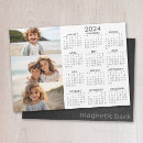 Search for photo magnets calendars full year