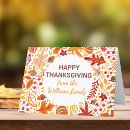 Search for autumn leaves thanksgiving cards Pumpkin