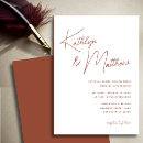 Search for whimsical wedding invitations Minimalist