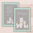 Search for llama thank you cards Baby shower