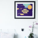 Search for autumn moon posters Purple