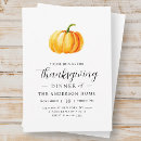 Search for pumpkins thanksgiving invitations Watercolor