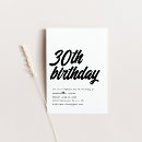 Search for womans female 30th birthday invitations Party