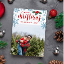 Search for red white blue christmas cards Traditional