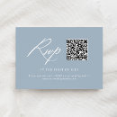 Search for dusty blue rsvp cards Script